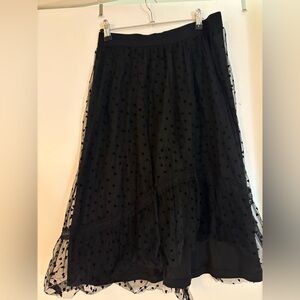 Goth heart skirt